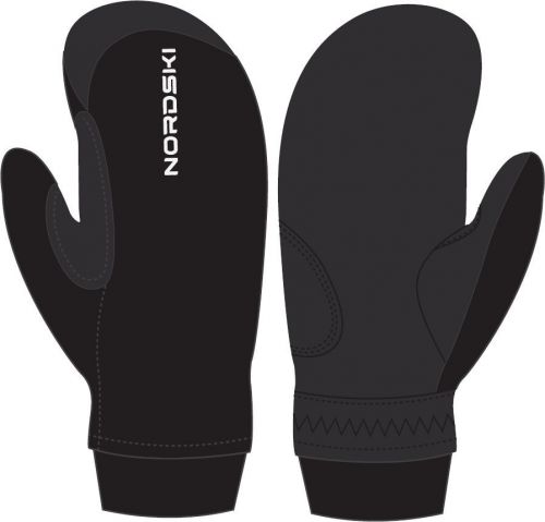 рукавицы NORDSKI NSU130100 ARCTIC BLACK WS