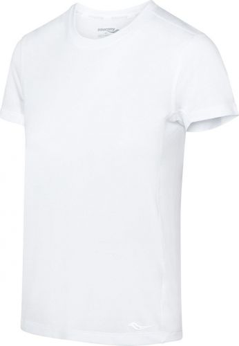футболка SAUCONY STOPWATCH SHORT SLEEVE WHITE SAW800370-WH