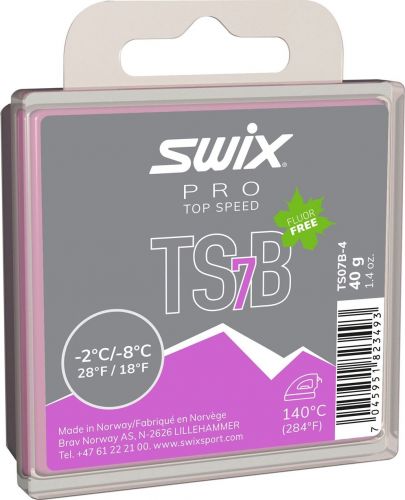 парафин SWIX TS07B-40 VIOLET