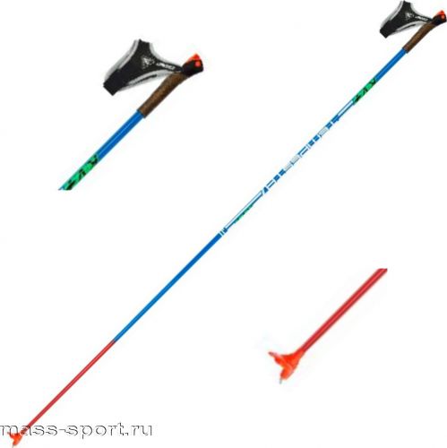 лыжные палки KV+ 8P007 TEMPESTA CLIP BLUE