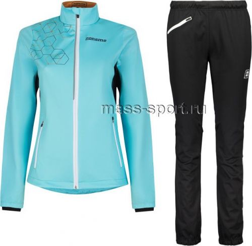 костюм NONAME PRO SOFTSHELL SUIT 22 WOS TEAL/GOLD