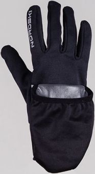 перчатки-рукавицы NORDSKI NSU263100 RUN BLACK