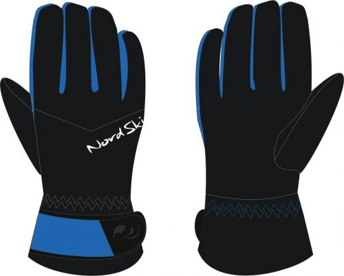 перчатки NORDSKI NSV240170 ARCTIC BLACK/BLUE MEMBRANE WS