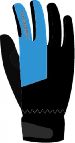 перчатки NORDSKI RACING BLACK/BLUE WS NSU136170