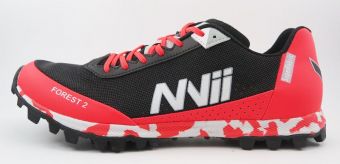 шиповки NVII FOREST 2 BLACK/NEON RED